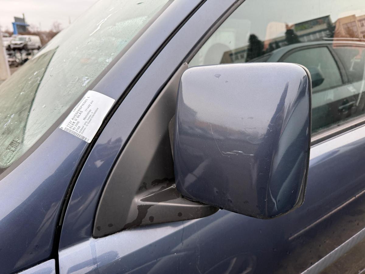 Opel Combo C original Außenspiegel links elek verstellbar Z168 Metroblau BJ06